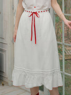 【Final Sale】Myla Midi 100% Cotton Skirt