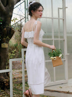 【Final Sale】Milena Round Neck Suspender Dress