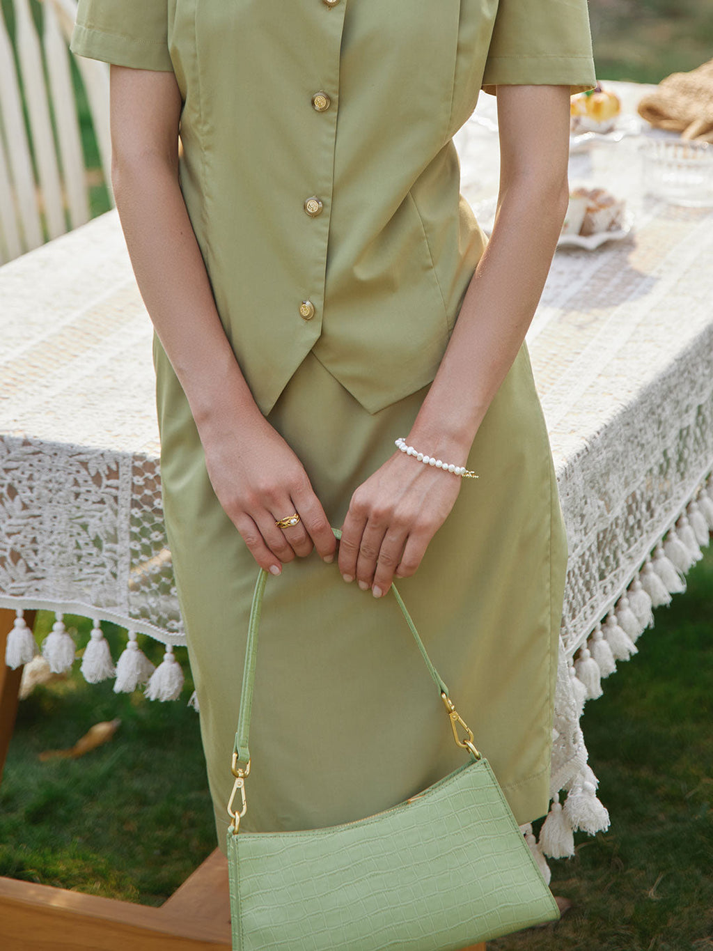 【Final Sale】Kimura Straight Midi Skirt