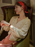 Harlow V-Neck Knit Cardigan