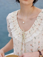 【Final Sale】Alianna Round Neck Floral Dress