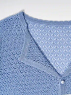 Voka Simple V-Neck Wool Cardigan