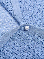 Voka Simple V-Neck Wool Cardigan