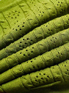 Winifred Round Neck Linen Cardigan