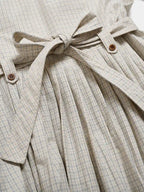 Jamie Lapel 100% Cotton Dress