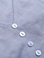 Layne V-Neck Linen Dress