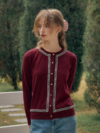 【Final Sale】Larkin Round Neck High-End Elegant -Inspired Cardigan