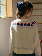 【Final Sale】Lorelai Round Neck Winter Patter Sweater