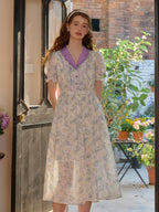 【Final Sale】Christina V-Neck Floral Dress