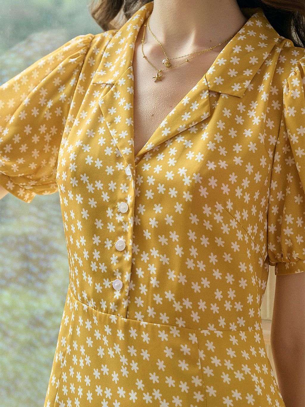 【Final Sale】Antonella V-Neck Floral Dress