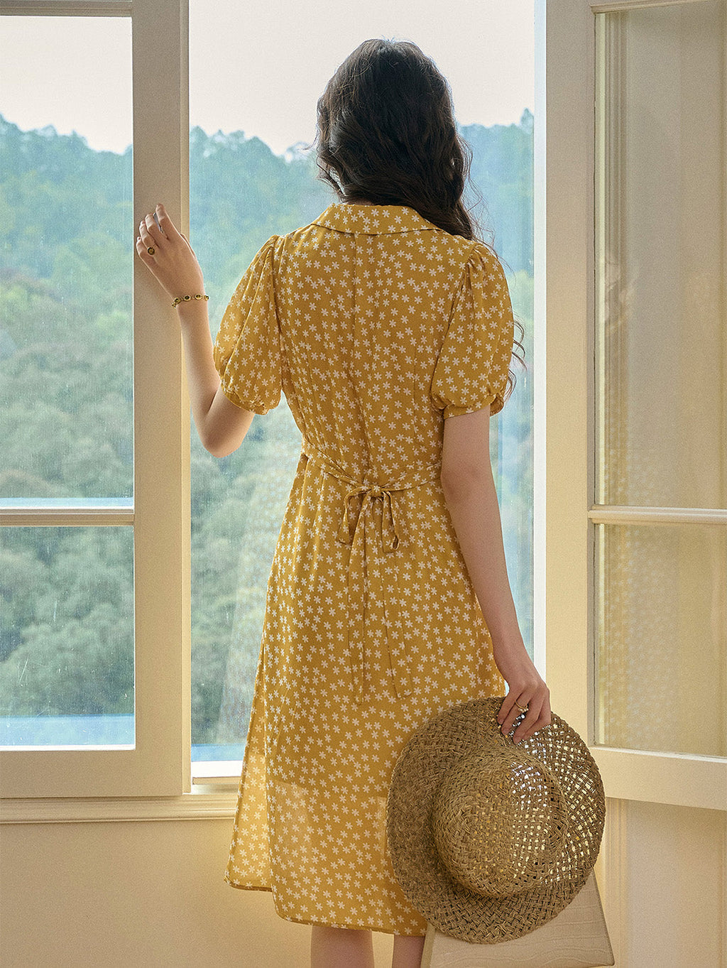 【Final Sale】Antonella V-Neck Floral Dress