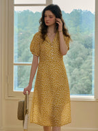 【Final Sale】Antonella V-Neck Floral Dress