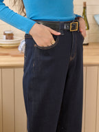 Alexis Straight Lyocell Cotton Jeans