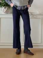 【Final Sale】Lexi Corduroy Straight Trousers