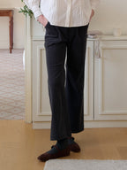 【Final Sale】Lexi Corduroy Straight Trousers