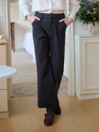 【Final Sale】Lexi Corduroy Straight Trousers