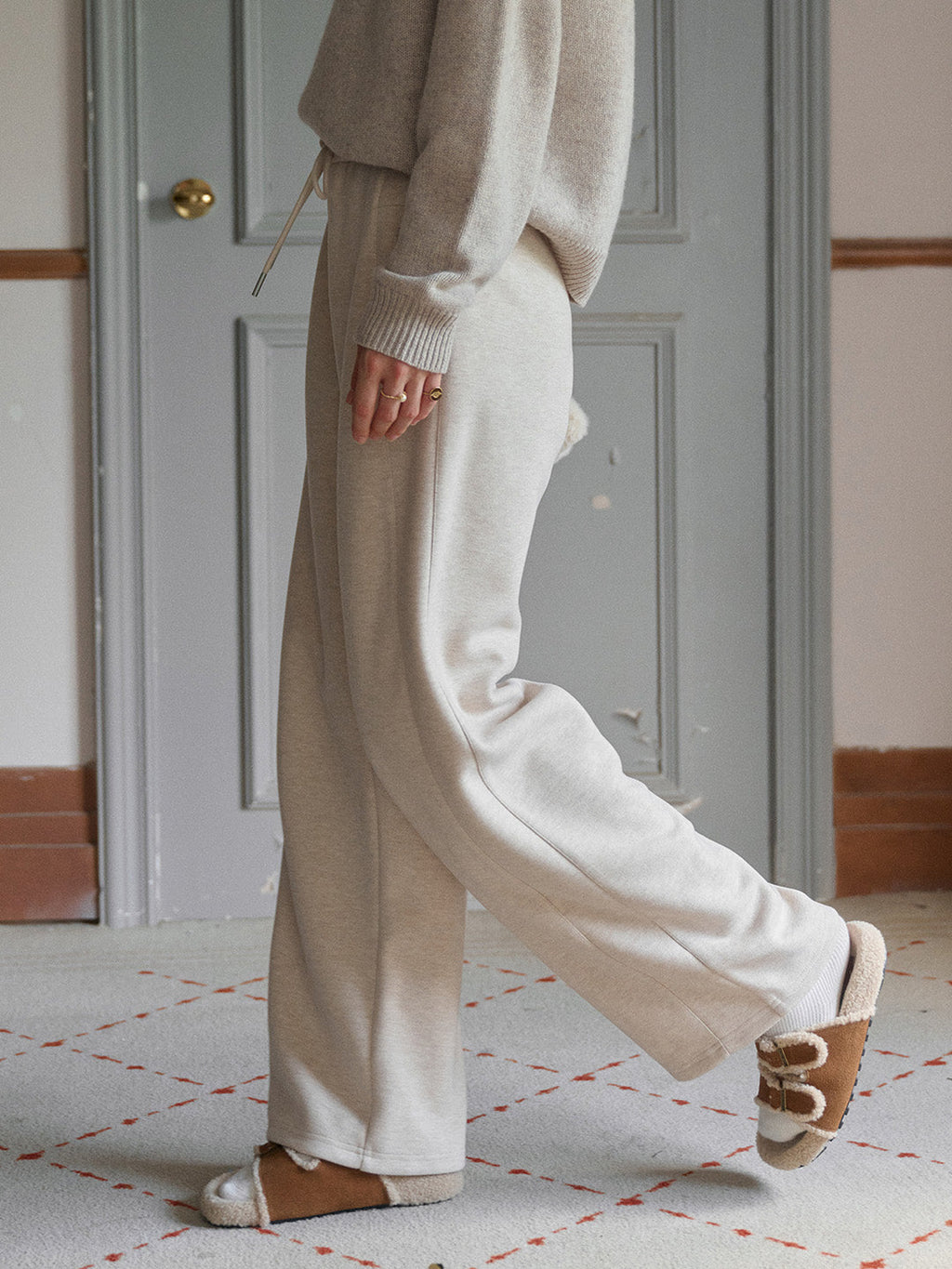 Galilea Straight Wool Trousers