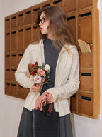 Halle Ribbed Hooded Cardigan