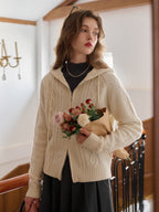 Halle Ribbed Hooded Cardigan