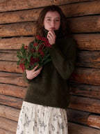 Zayla Turtleneck 100% Wool Sweater
