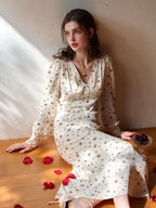 Nori V-Neck Floral Dress