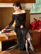 Judith Square Neck Cotton Dress