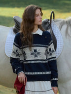 Alitzel Round Neck Wool Sweater