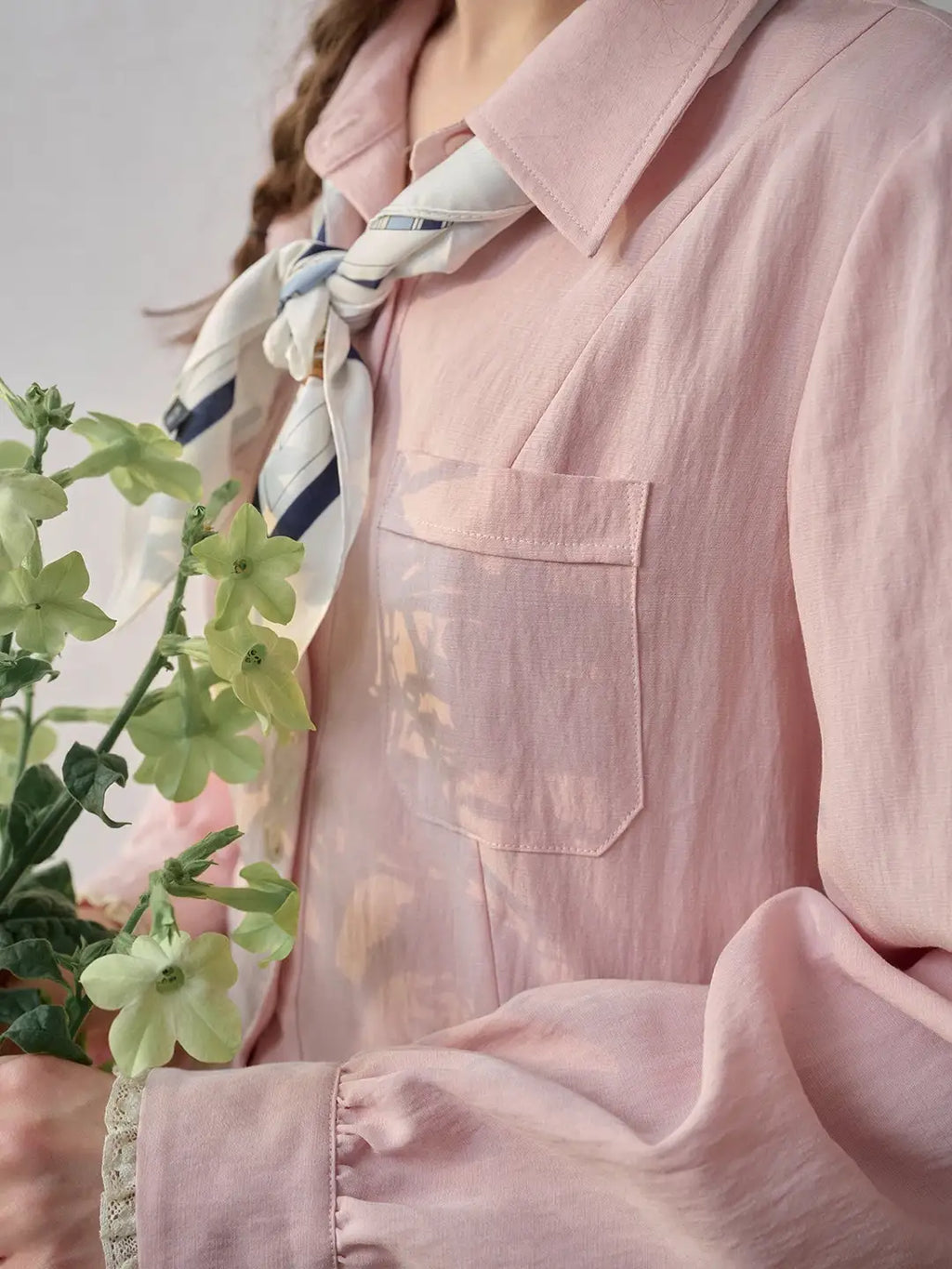 Kamiyah Lapel Button Dress