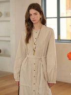 Janiyah Round Neck 100% Cotton Dress
