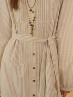 Janiyah Round Neck 100% Cotton Dress