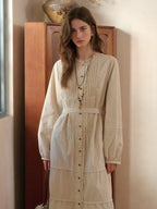 Janiyah Round Neck 100% Cotton Dress
