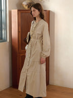 Janiyah Round Neck 100% Cotton Dress