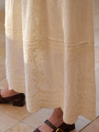 Rosalina V-Neck Embroidery Cotton Dress