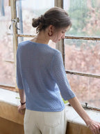 Voka Simple V-Neck Wool Cardigan
