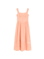 【Final Sale】Ana Sweetheart Neck Lace 100% Cotton Dress