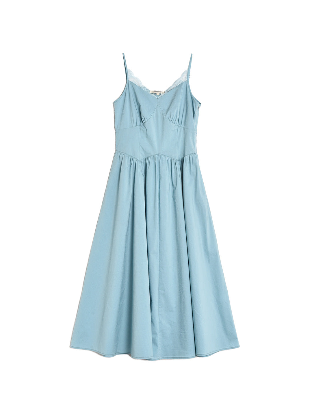 【Final Sale】Saylor Lace Cotton Sleeveless Dress