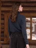 Marilyn Turtleneck Wool Cashmere Sweater