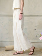 Briella Casual High-waisted Straight Trousers