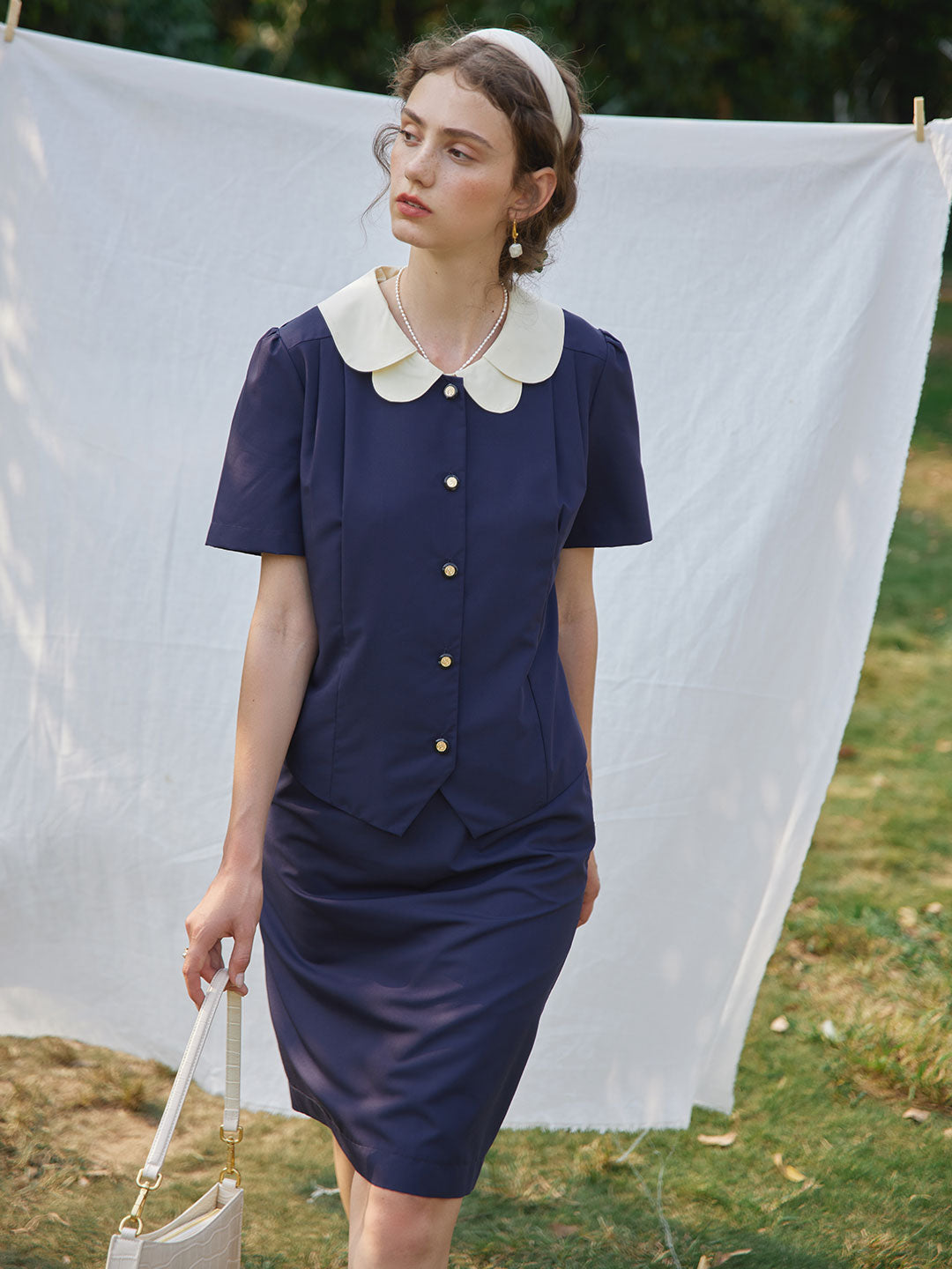 【Final Sale】Kimura Straight Midi Skirt