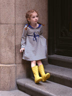 【Final Sale】Nocry Striped Linen Dress