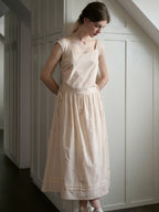 【Final Sale】Kai Simple Sweetheart Neck Dress