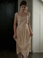 【Final Sale】Kai Simple Sweetheart Neck Dress