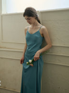 【Final Sale】Nancy Simple V-Neck Slip Dress