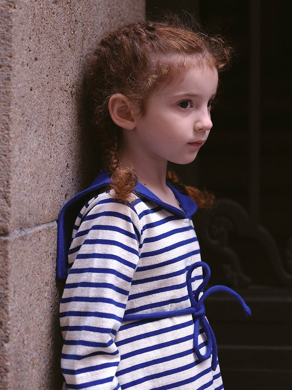 【Final Sale】Nocry Striped Linen Dress