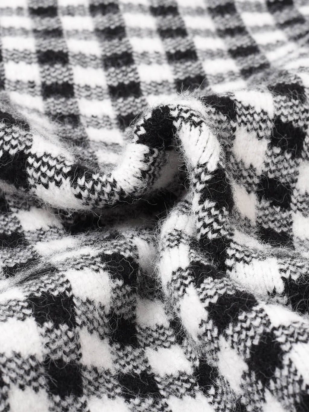 【Final Sale】Ansley Checkerboard Knit Cardigan