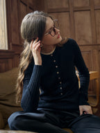 【Final Sale】Daisy Round Neck 100% Wool Sweater