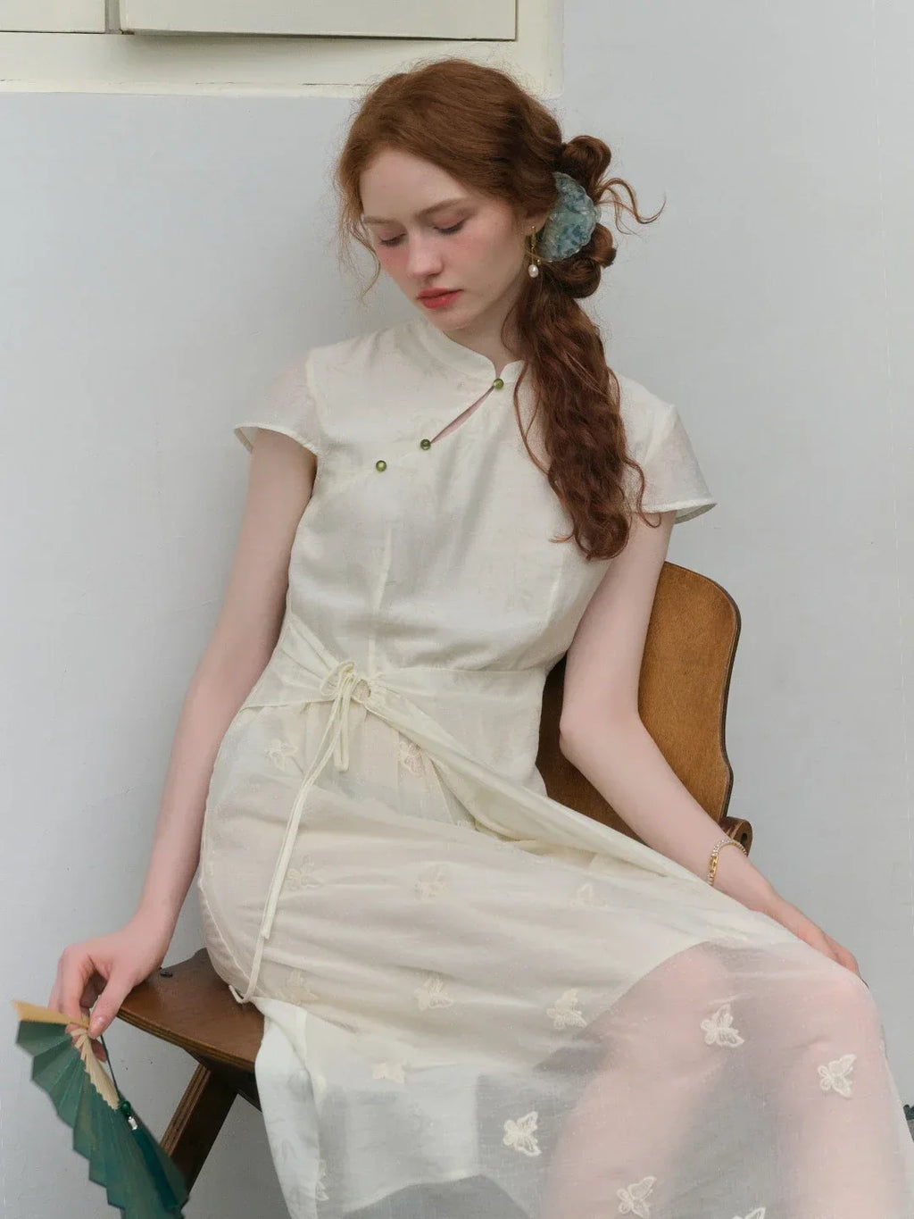【Final Sale】Jade New Chinese Style Dress
