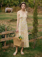 Beth Floral Printed Slip Dress
