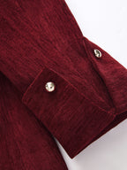 Stand Collar Metal Detail Jacket