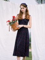 Adriana Waist-skimming French Tank Dress
